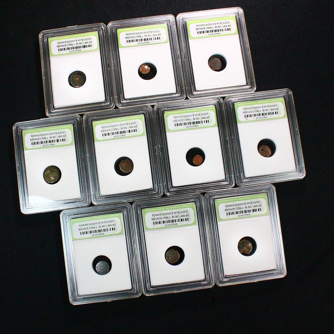 Roman Sized Biblical Widows Mites 50 BC - 400 AD - 1 coin per bid