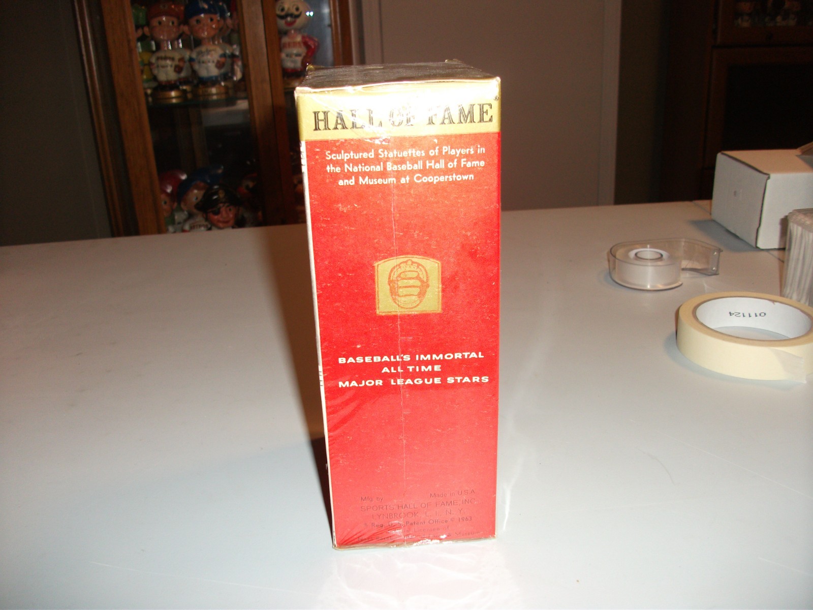 Rogers Hornsby 1963 MLB Baseball Sports Hall Of Fame Bust In Box Immortal Stars