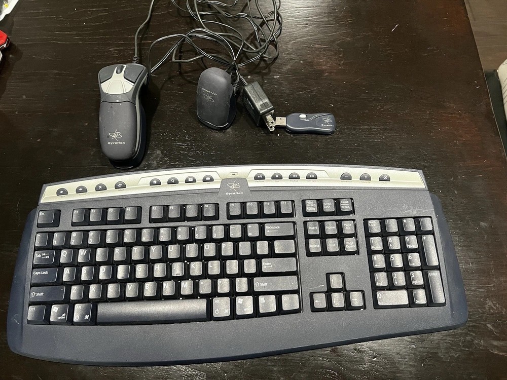 Gyration Mouse GP65M, GP65FK keyboard