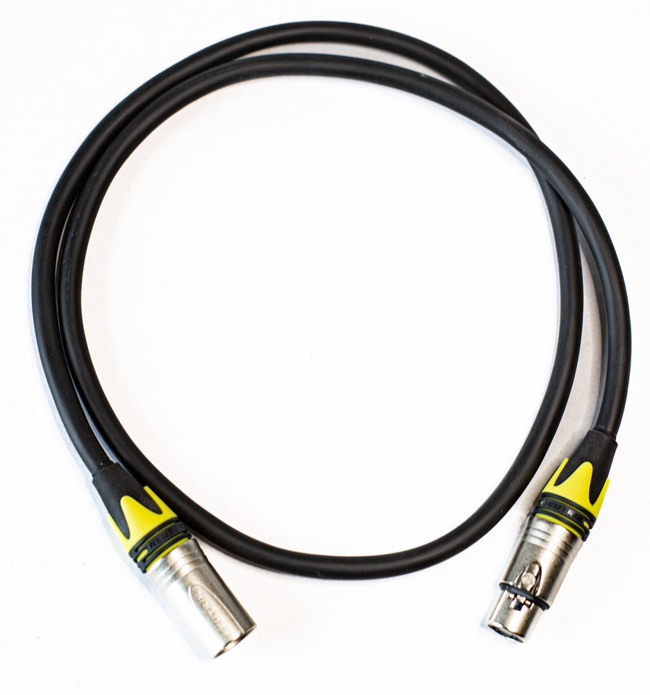 12V DC High Current Camera/Light Power Cable Neutrik 4Pin XLR cable