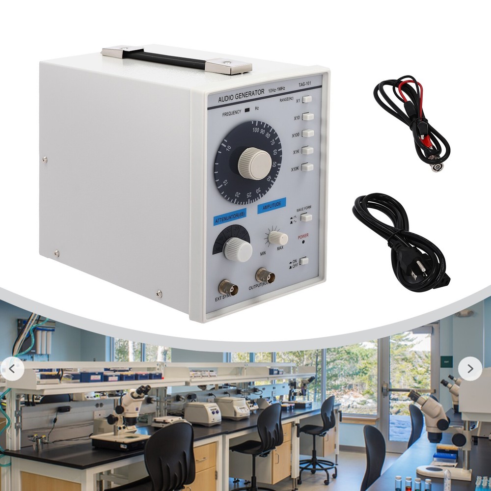 Low Frequency RF Signal Generator Source Adjustable for Testing