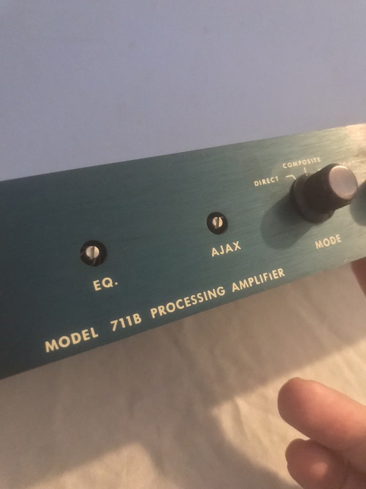 GRASS VALLEY California Model 711B Processing Amp Amplifier UNTESTED