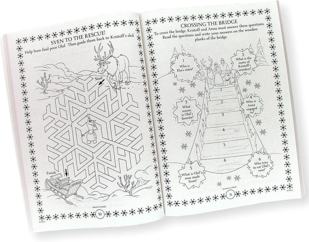 Frozen Coloring and Activity Book (Coloring Book)