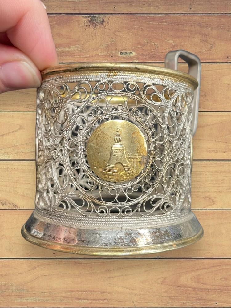 Silverplate Russian Cup Holders