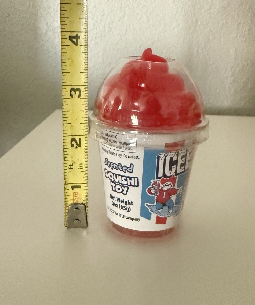 ICEE Scented Squishy Toy Cherry Red