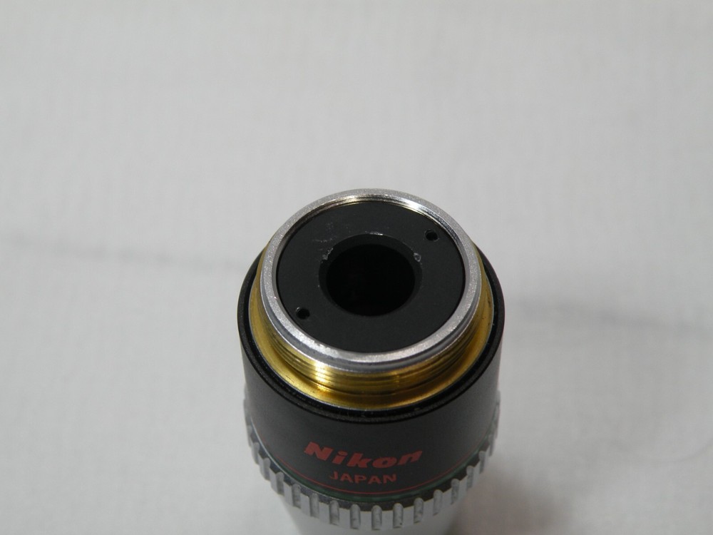 Nikon 20/0.4, 160/1.2 PH2 DL microscope objective lens