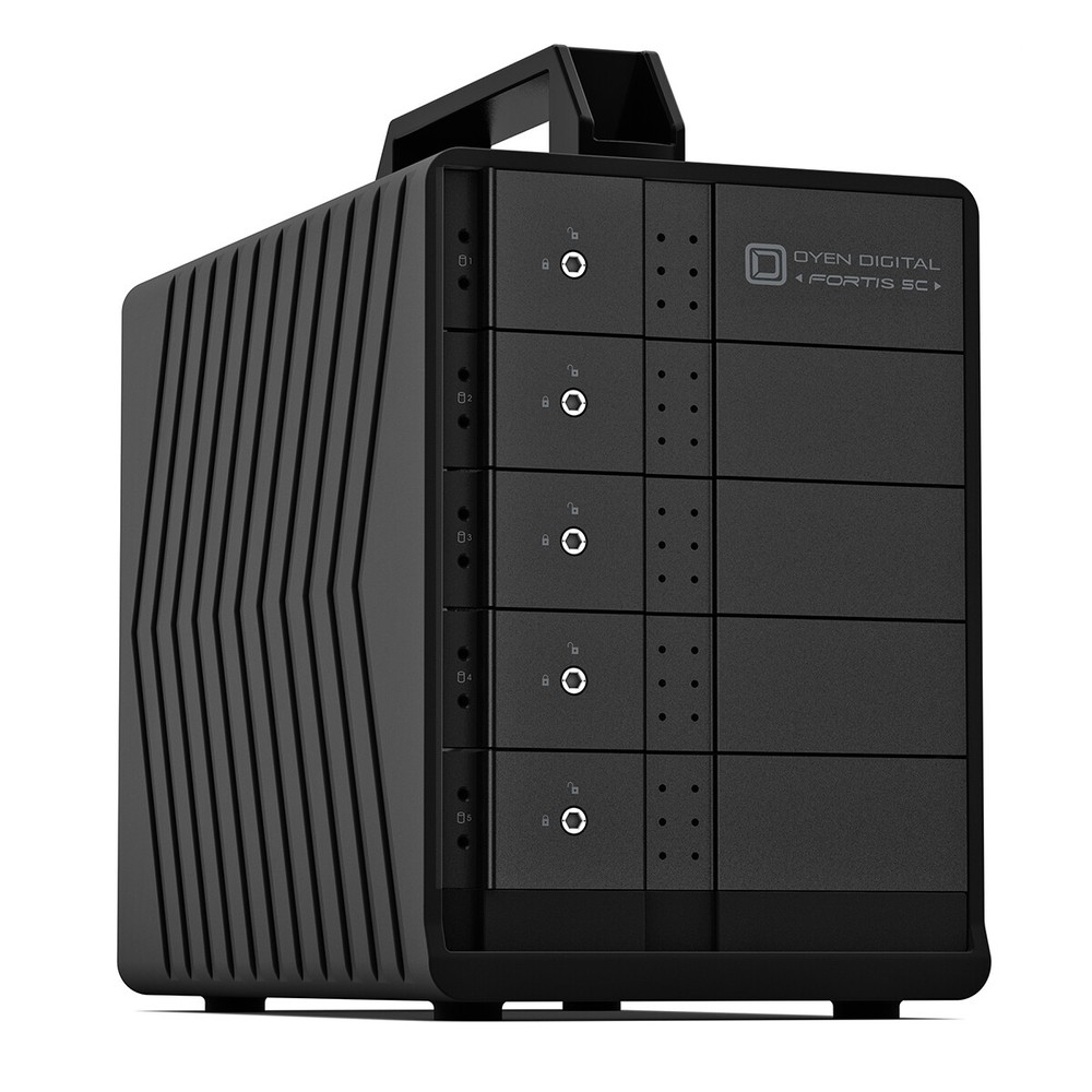 100TB Fortis 5C 5-Bay USB-C External Drive Array