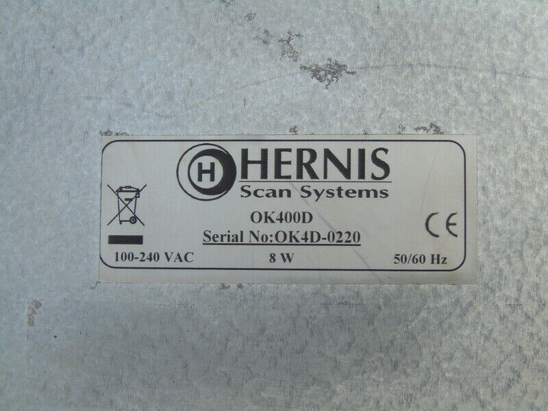 HERNIS SCAN SYSTEMS OK 400D CCTV CAMERA KEYBOARD JOYSTICK CONTROLLER SURVEILLANC