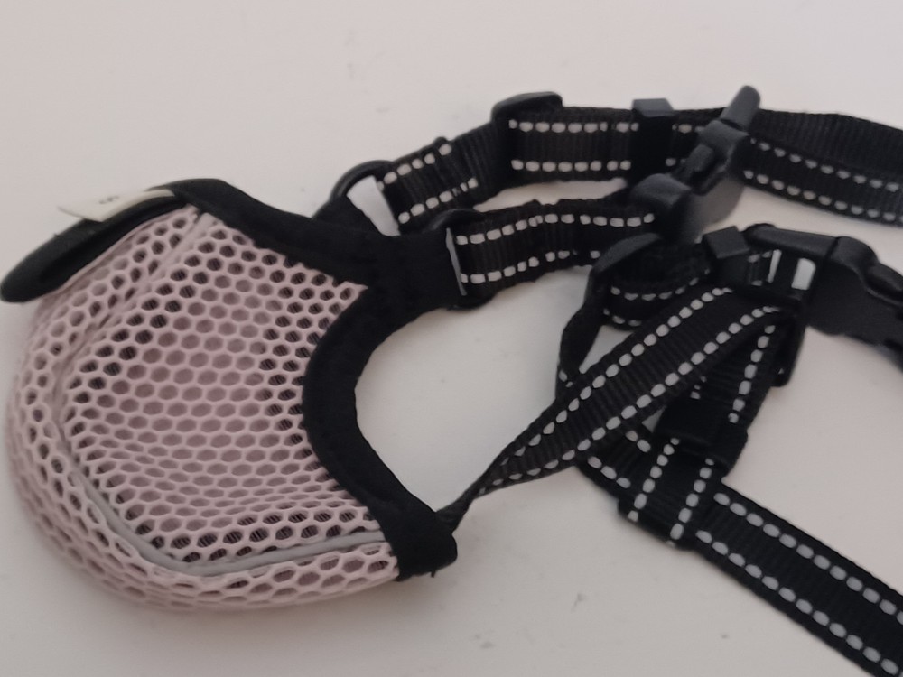 Bonthee Dog Muzzle,Mesh Soft Muzzle for Small  Sized Dogs, Breathable (small)