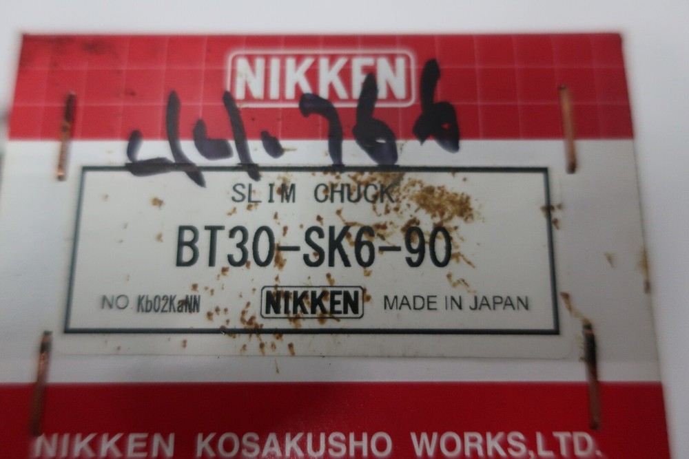 Nikken BT30-SK6-90 Tool Holder