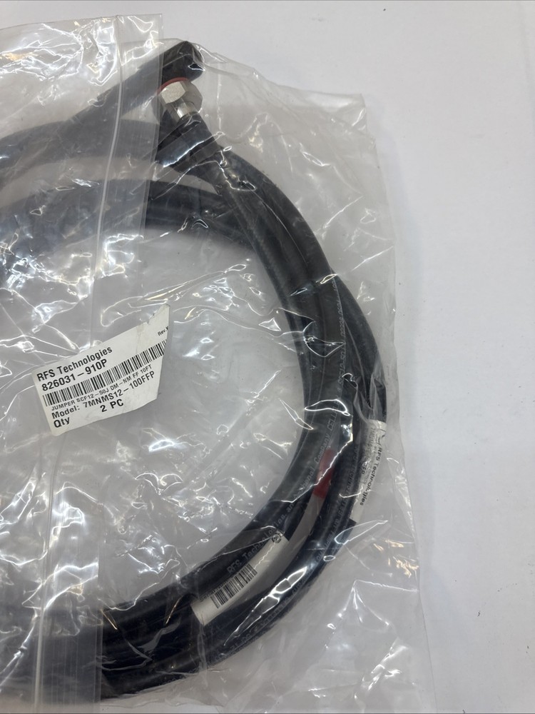 7M7MS12-100FFP RFS Technologies - 10Ft 1/2" SCF12 Cable Assembly