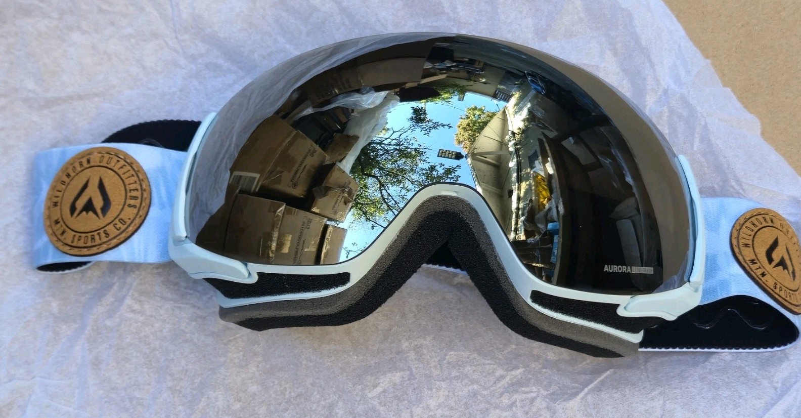 Wildhorn ROCA SNOW GOGGLE/ SKI AND SNOWBOARD GOGGLES. ROCA-FROST-SILVER-W.