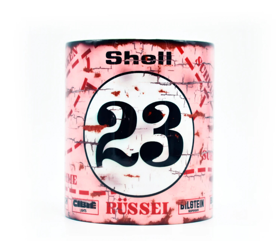 Porsche 917 Racing Coffee Tea Mug / Le Mans Porsche 917 Pink Pig