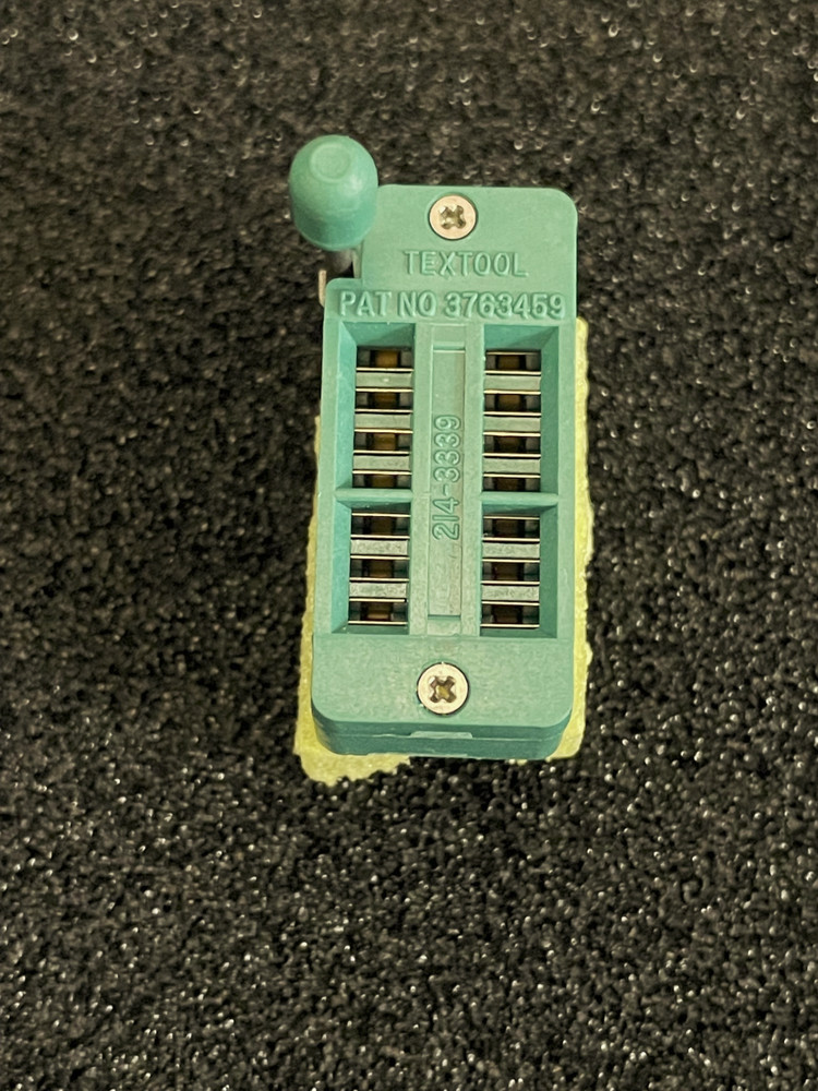 1pc 3M 214-3339 TEXTOOL DIP ZIP SOCKET 14POS **NOS