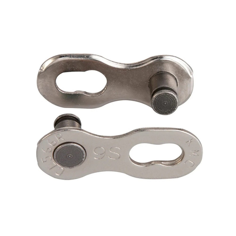 2 (TWO) KMC BRANDED Multispeed Bicycle MasterLink 9/Speed Quick Connect Chrome.