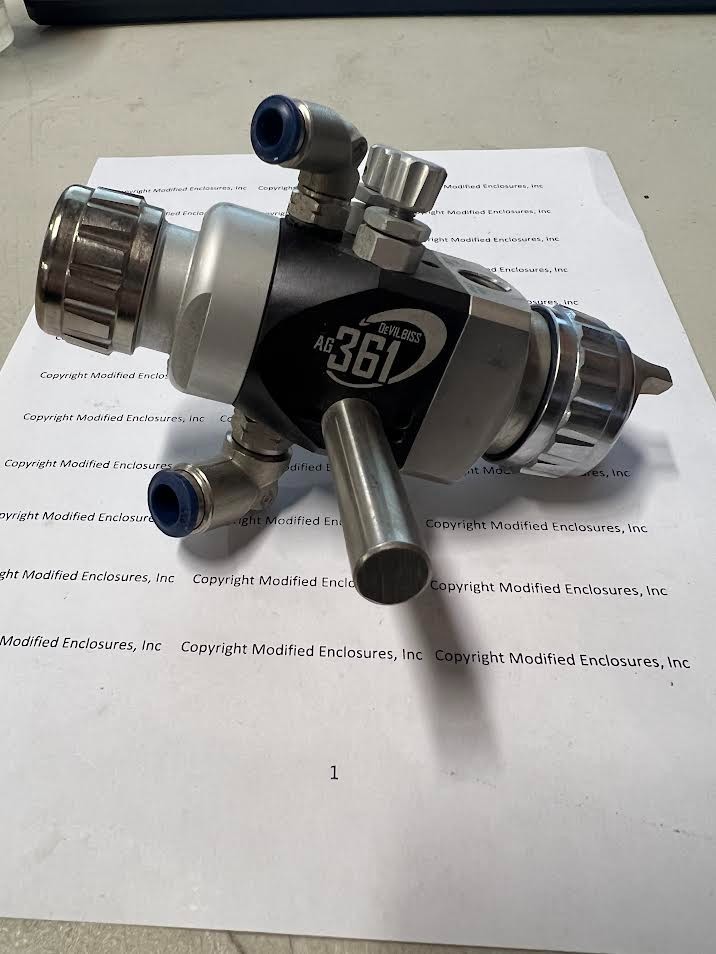 Devilbiss AG361 Automatic Spray Head G1936355 Used