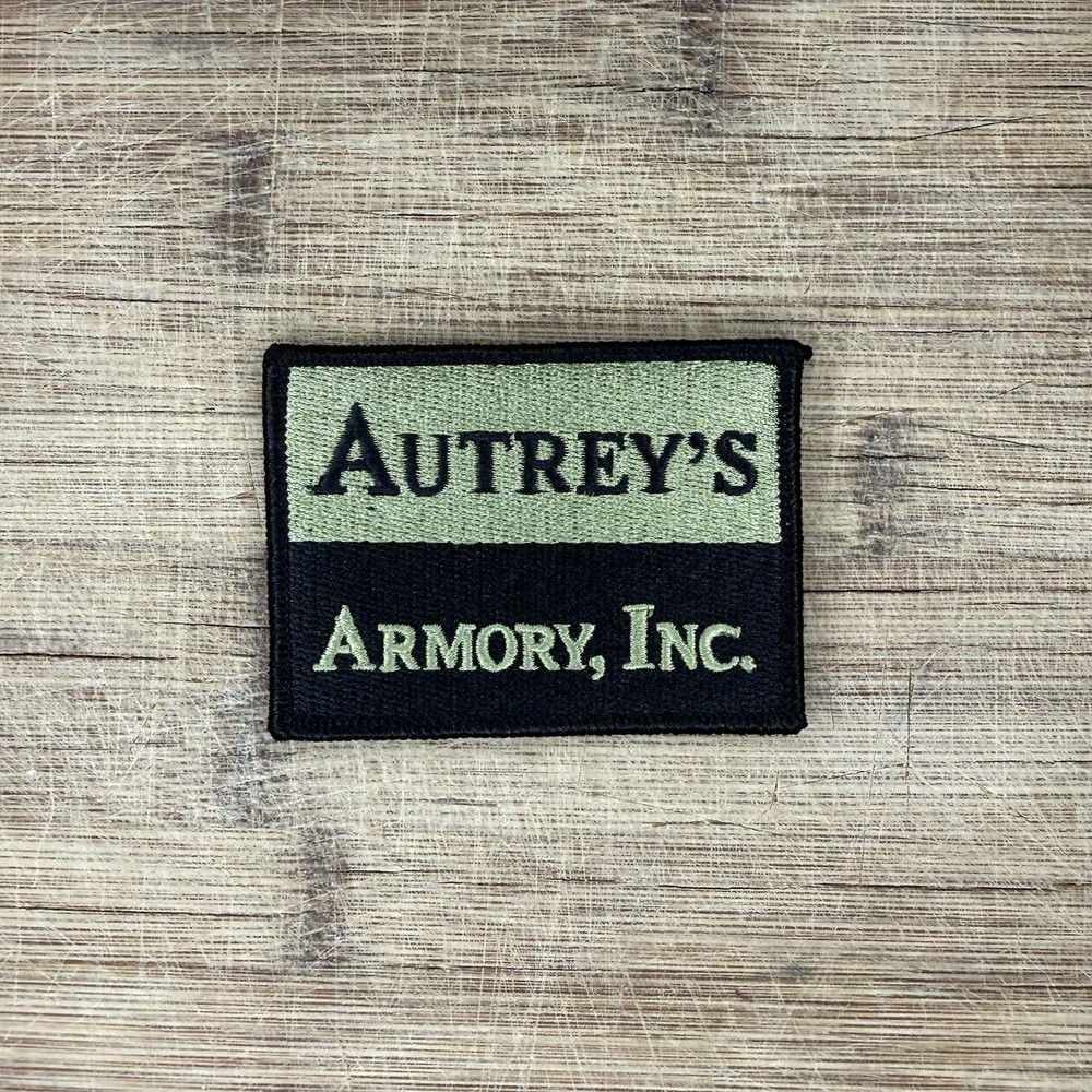 Embroidered Patch Hook & Loop Autrey’s Armory Inc Firearms 3x2.25in