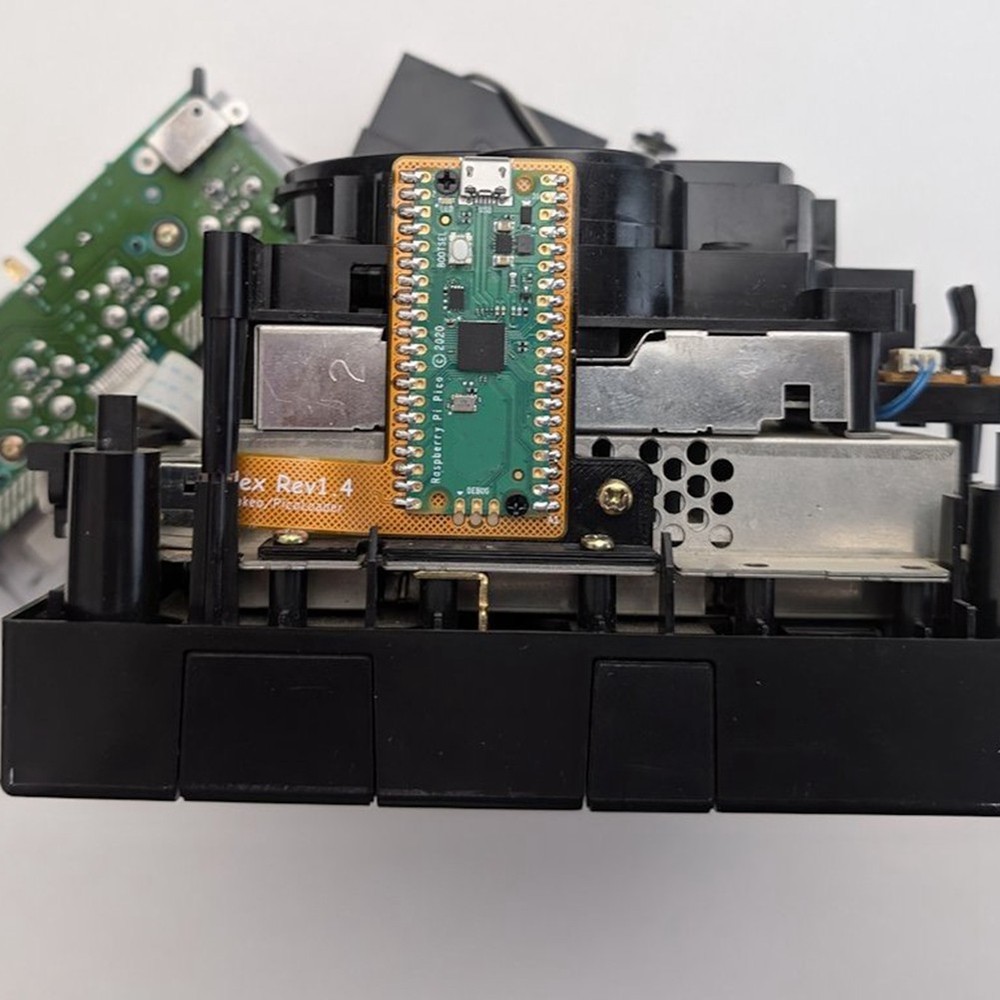 Picoloader Based on RP2040 for Solderless Optical Drive3468