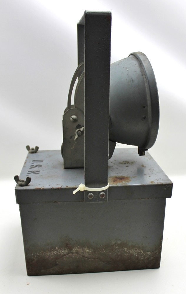 Navy Lantern Vintage U.S.N. Marked Light