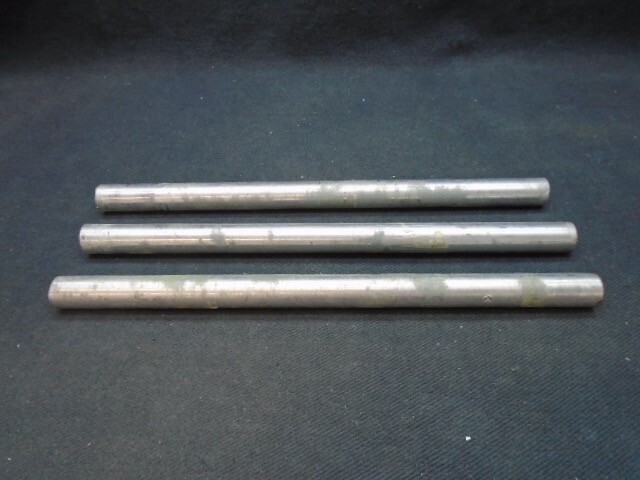 Laboratory 8” Solid Aluminum Round Support Extension Rods 3/Pack