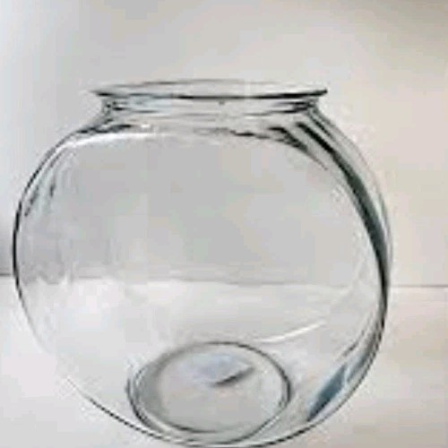 Vintage Fish Bowl Fish Drum