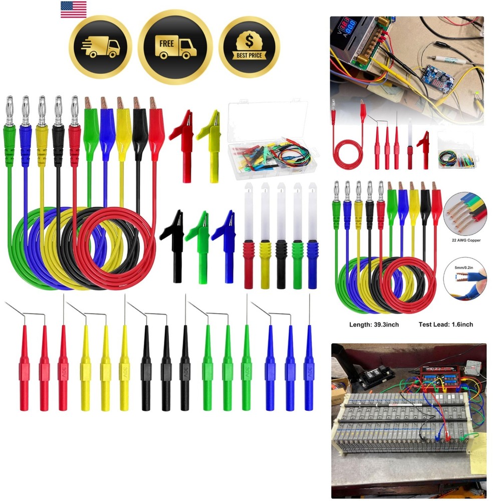 Back Probe Kit  Leads Set Automotive Electrical Diagnostic Circuit Testing