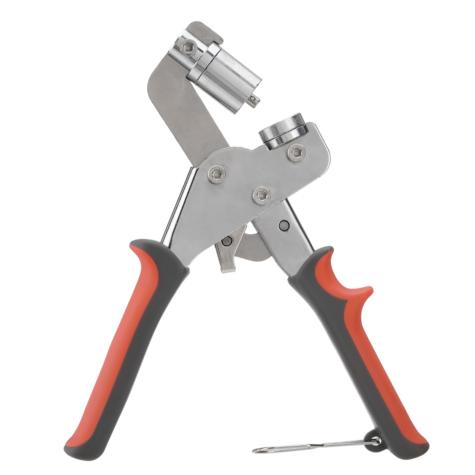 Grommet Tool Kit, Handheld Hole Punch Pliers, Hammer, Hole Punch, 400PCS Eyelets