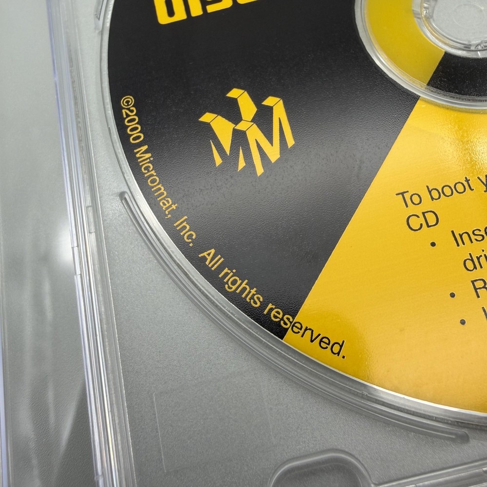 Vintage 2000 Micromat TechTool Pro 3.0.1 Utility CD-ROM Mac Diagnostic Software