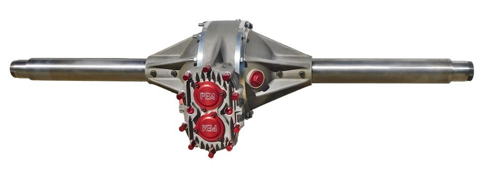 PEM Quick Change Rear End 4.11 GN 5 x 4.75" assembly with solid axles