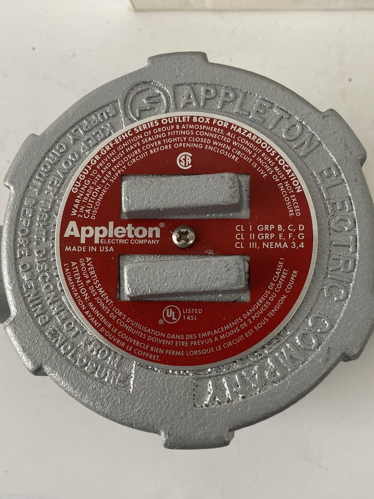 Appleton GUC50 GU CONDUIT OUTLET BOX NIB