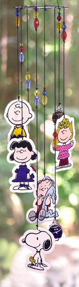 Peanuts Crew Decorative Wind Chime - Garden Charm