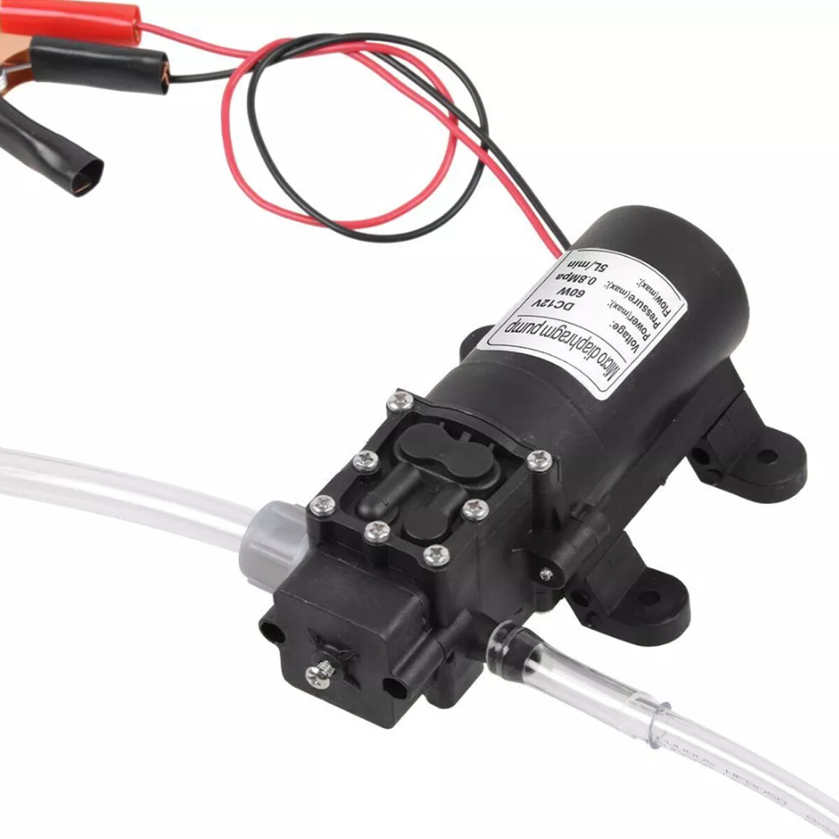 DC 12V 5L Transfer Pump Extractor Fast Change Oil Fluid Scavenge Suction Vacuum