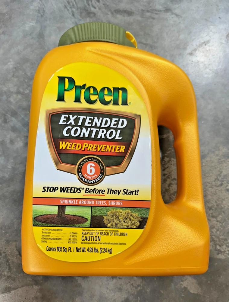 PREEN Extended control Weed Preventer 4.93 lbs.