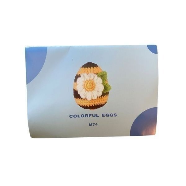 Crochet Easter Bumble Bee Egg Kit for Beginners Complete Set