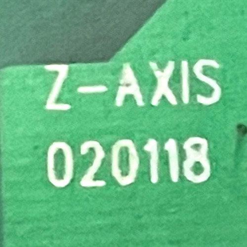 Z-AXIS 020118 Circuit Board 320118002