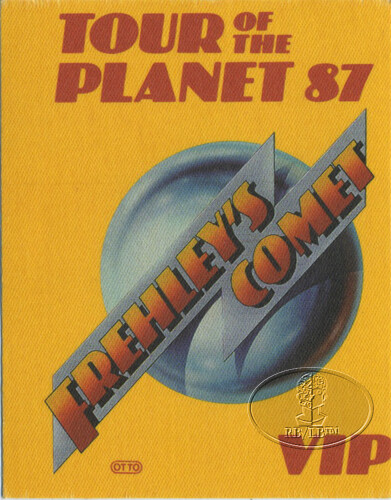 Ace Frehley 1987 VIP Backstage Pass KISS