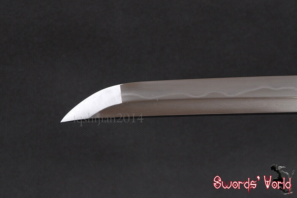 Folded 1095 Carbon Steel Clay Tempered Bare Blade For Japanese Samurai Katana