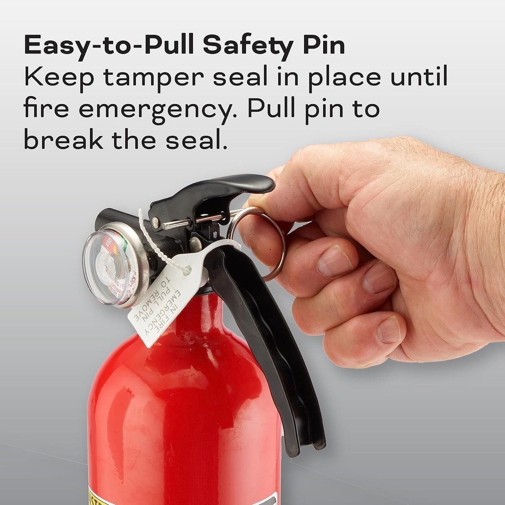 Essential Kitchen Fire Extinguishers: 2 Pack with Wall Mount Brackets Included