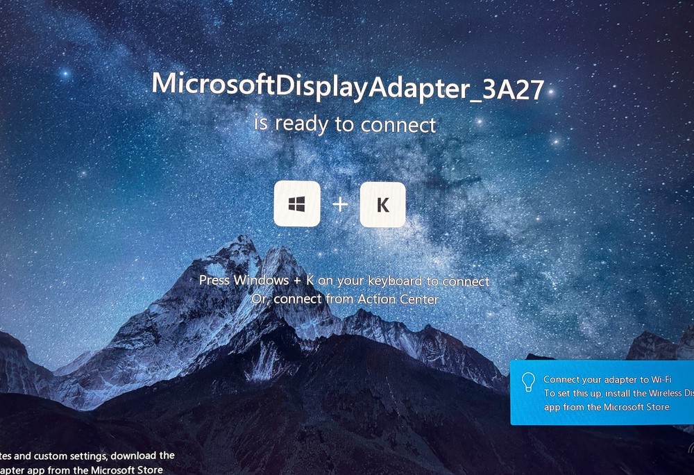 Microsoft Wireless Display Adapter 4K - Model 1942 - Pre-Owned