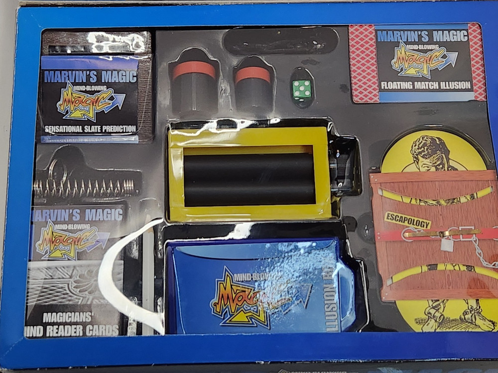 Magic Marvin's Mind-blowing Magic Set, New Open Box