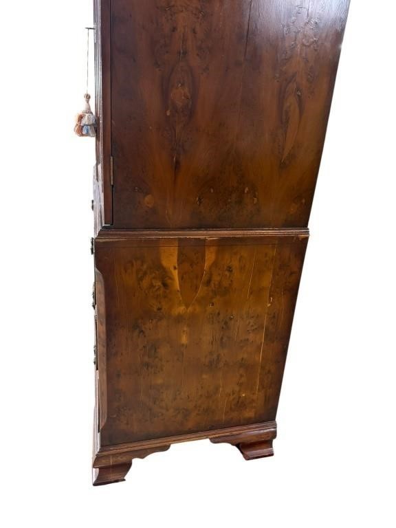 19th Century Ewe Wood Linen Press