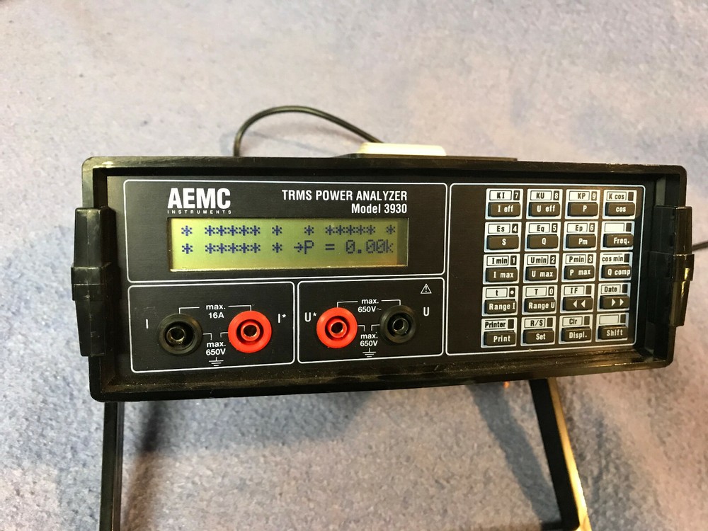 AEMC 3930 TRMS Power Analyzer