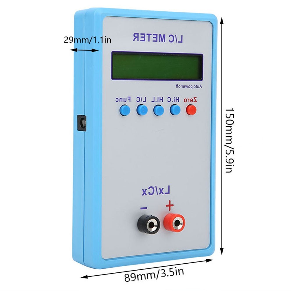 Inductance Capacitance Meter L C Meter Electric ABS Multimeter Accessory