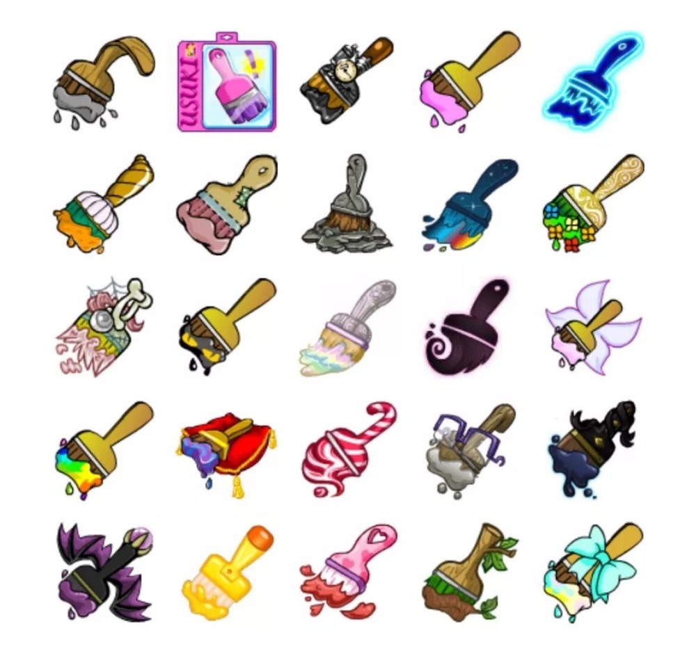 Neopets *ANY* Paint Brush for Customization! Fast + Safe [READ DESCRIPTION!]