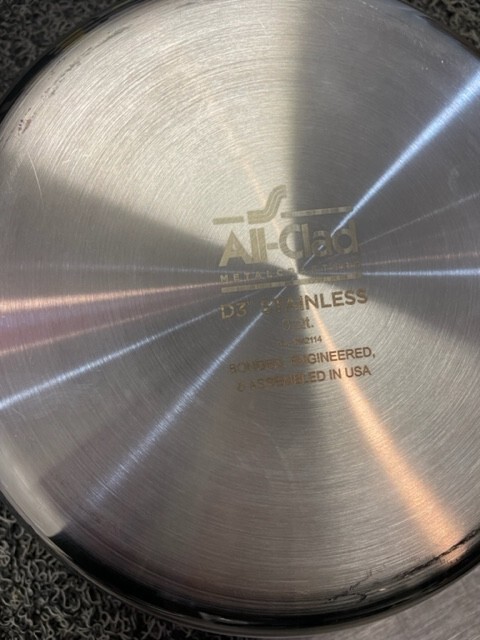 All-Clad 4203 Tri-Ply Stainless Steel 3-qt Sauce Pan NO LID