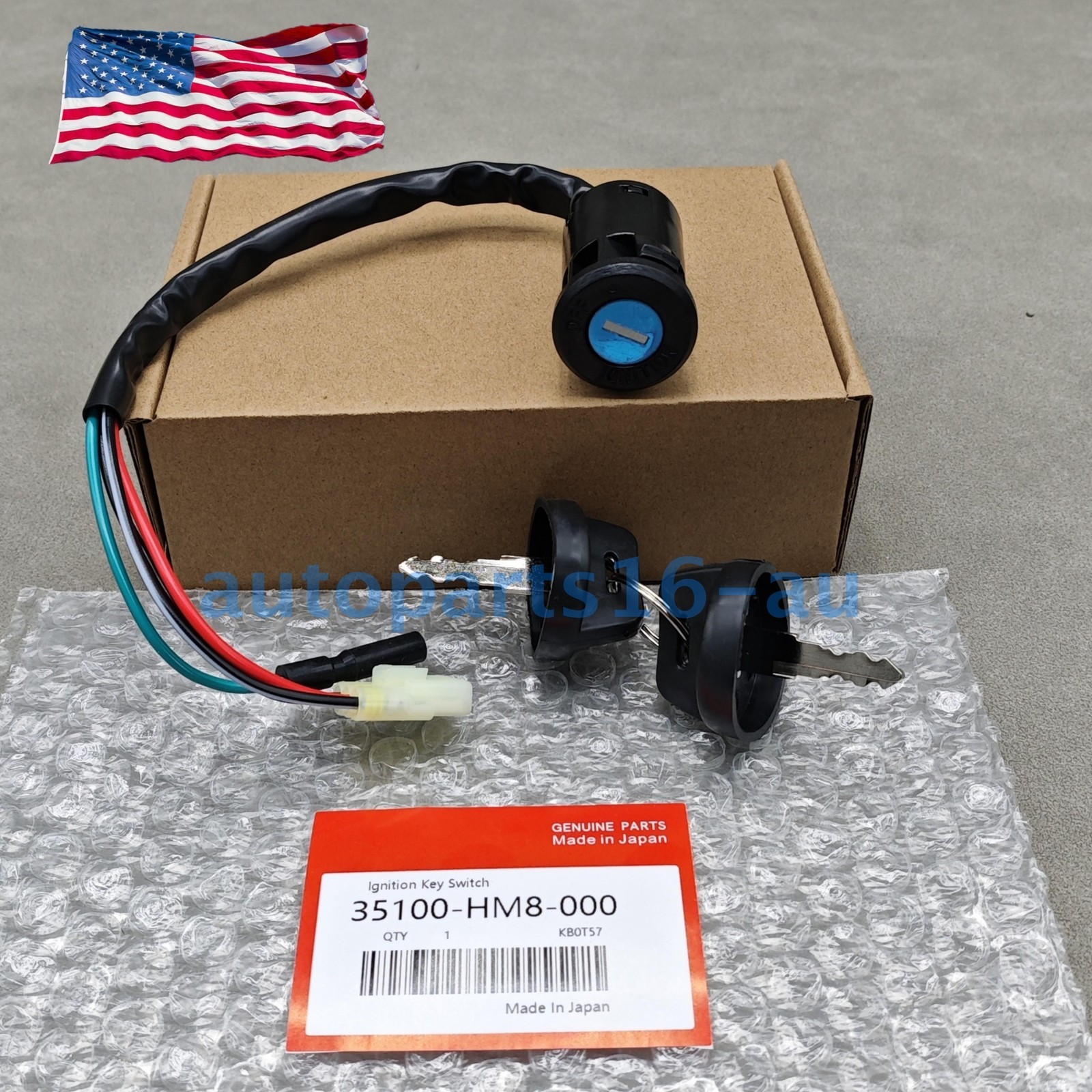 OEM Ignition Key Switch Fits For Honda 250 Recon 250 TRX250TE TRX250TM 02-17 ATV