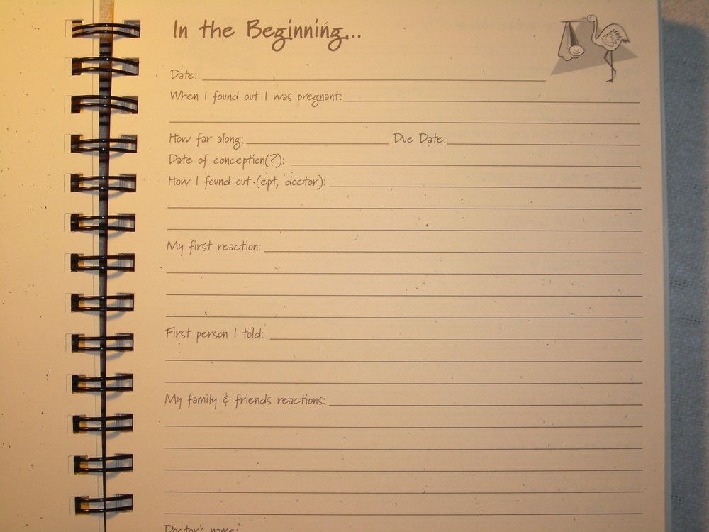 Maternity, My Pregnancy Journal yellow ,write it down