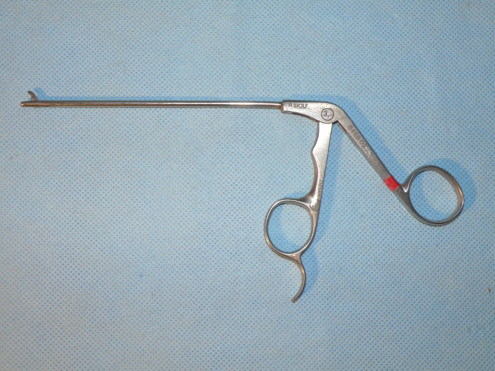WOLF Arthroscopy forceps 1.6mm bite straight punch, model 8488.02