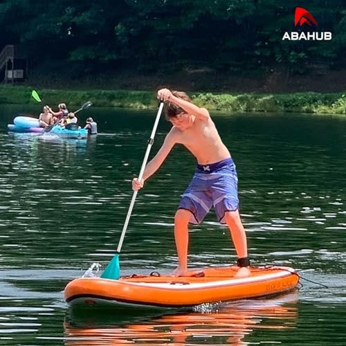 Kids SUP Paddle - 3 Piece Adjustable Stand Up Paddle Board Paddles 55" - Teal