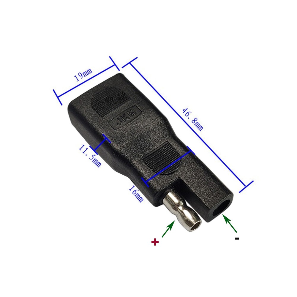 10x SAE Solar Panel Polarity Reverse Extension Cable Quick Disconnect Connector